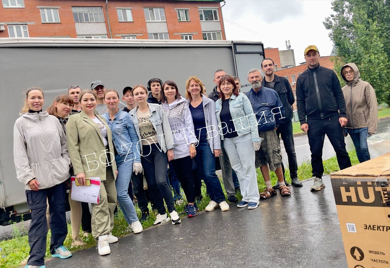 Погрузка к гуманитарному рейсу N33. Завершение.