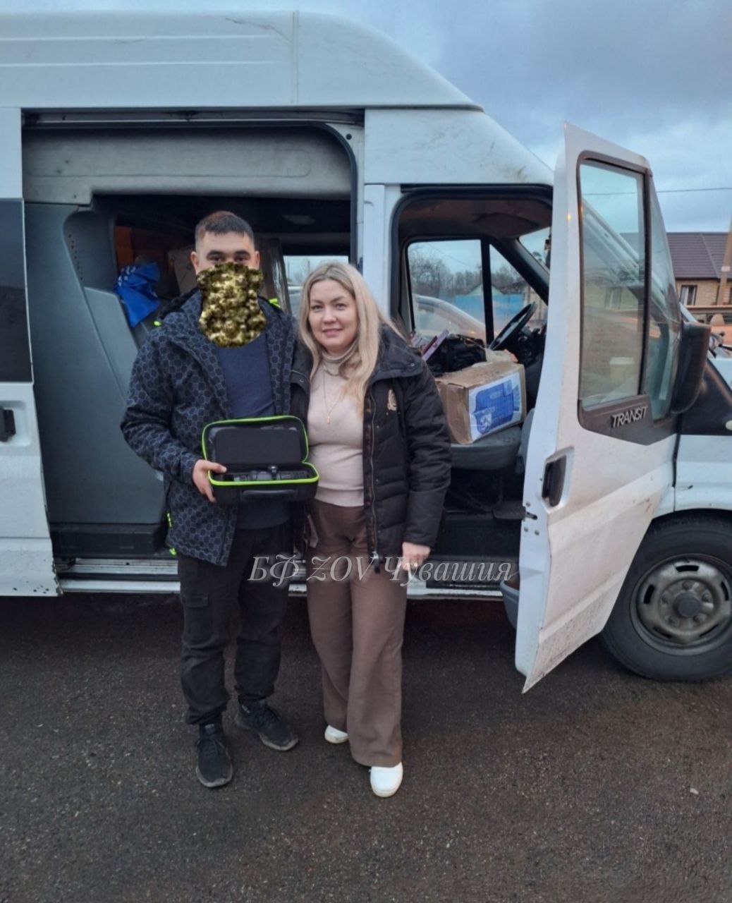 Ребята получили по #СБОР N268 технику: