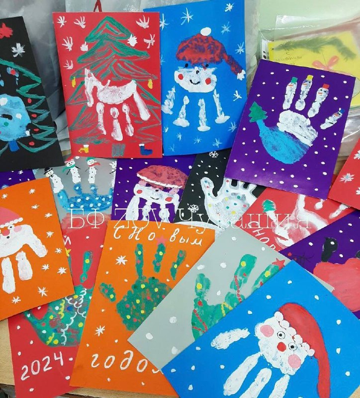 Новогодние открытки и письма для наших защитников.